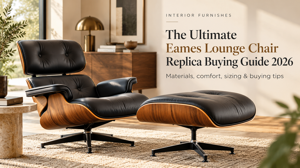 Eames lounge chair replica buying guide 2026 editorial thumbnail