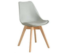 Modern Tulip Dining Chair Replica - Grey
