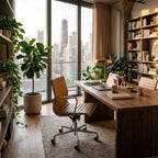 Eames Style EA 117 / EA 119 Thin Pad Leather Chair | Mid Furniture