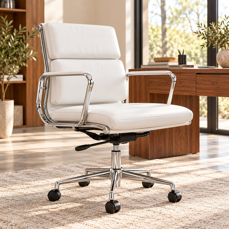 Eames Soft Pad Executive Office Chair EA 217 - Low Back